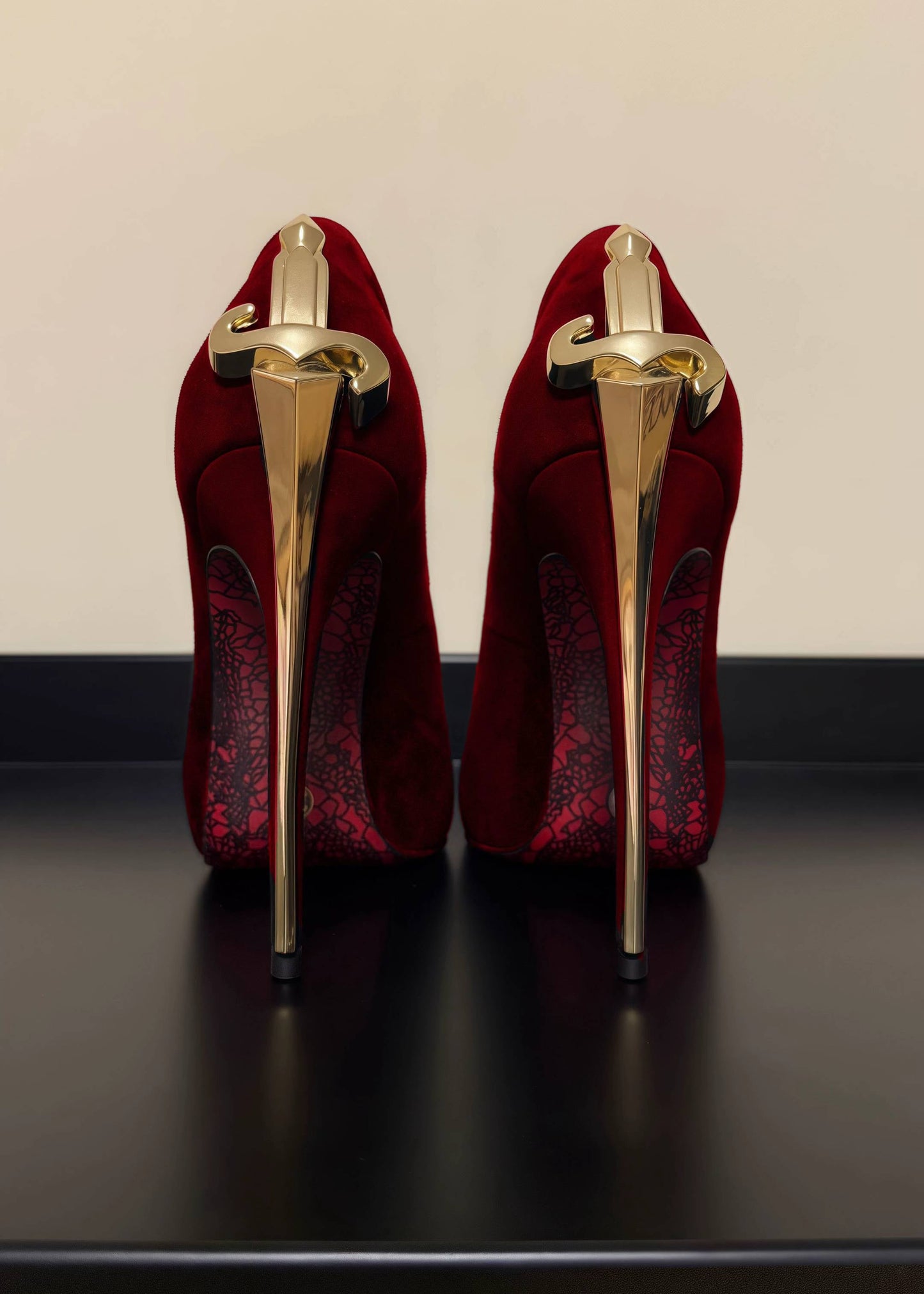 Women’s Genuine Leather Pointed-Toe Stiletto Heels