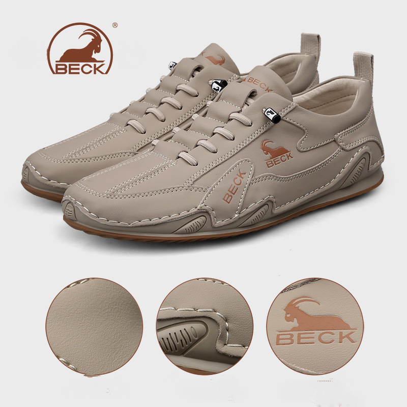 Men's Italian Genuine Leather Breathable Shoes