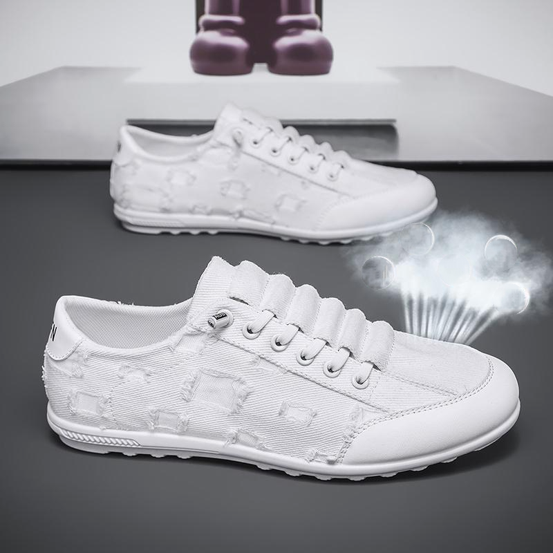 Men's Breathable Denim Anti-Slip Sneakers