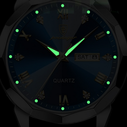 Men’s Onion Crown Waterproof Luminous Watch