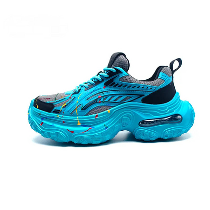 Men's Splatter-Paint Stylish Sneakers