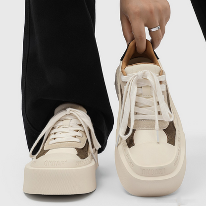 Men's Trendy Square-Toe Sneakers