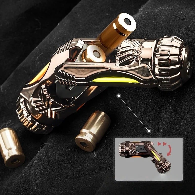 Shell-Ejecting Blaster Stress-Relief Secret Agent Night Raider Toy Gun