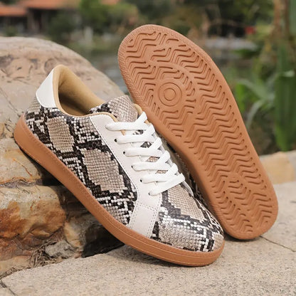 Lightweight Youth Stylish Sneakers | Snake Skin Pattern