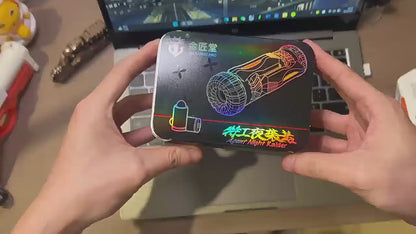 Shell-Ejecting Blaster Stress-Relief Secret Agent Night Raider Toy Gun